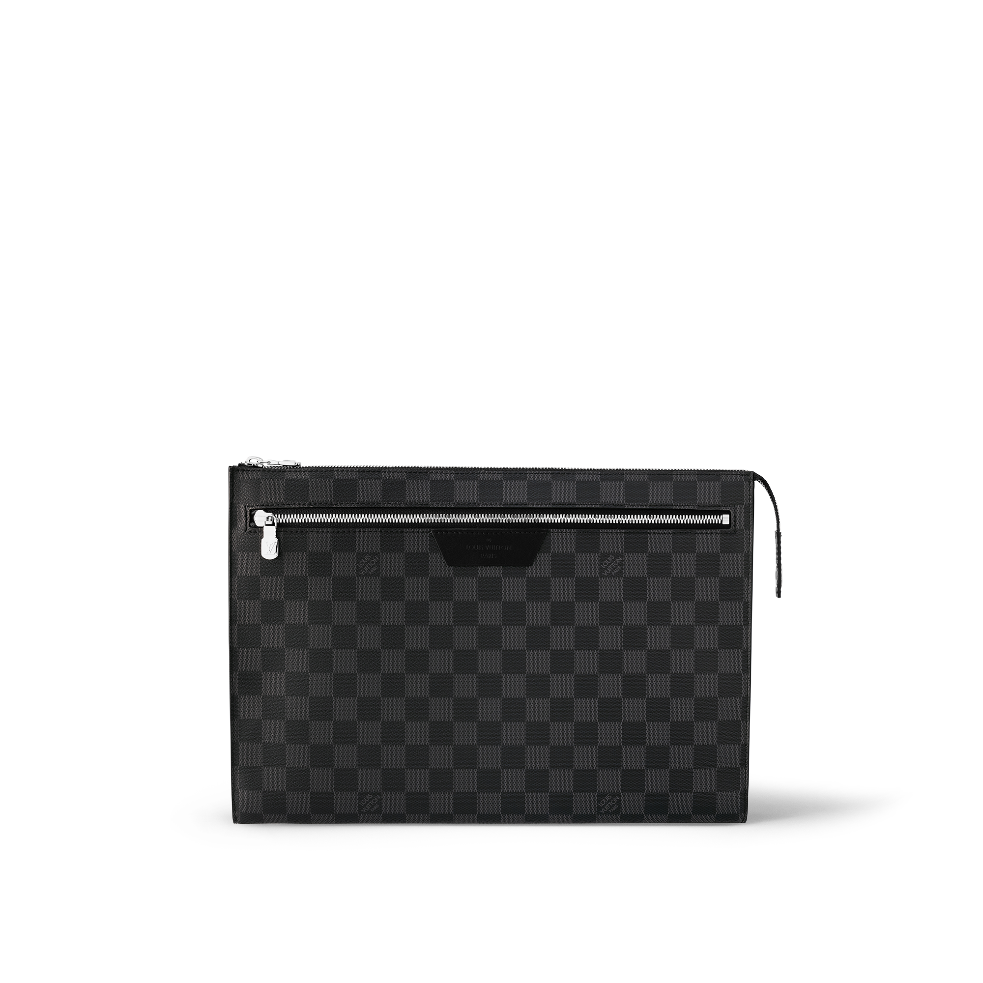 Pochette 24H Tela Damier Graphite Uomo Viaggio Accessori da Viaggio | LOUIS VUITTON (Zoom prodotto)