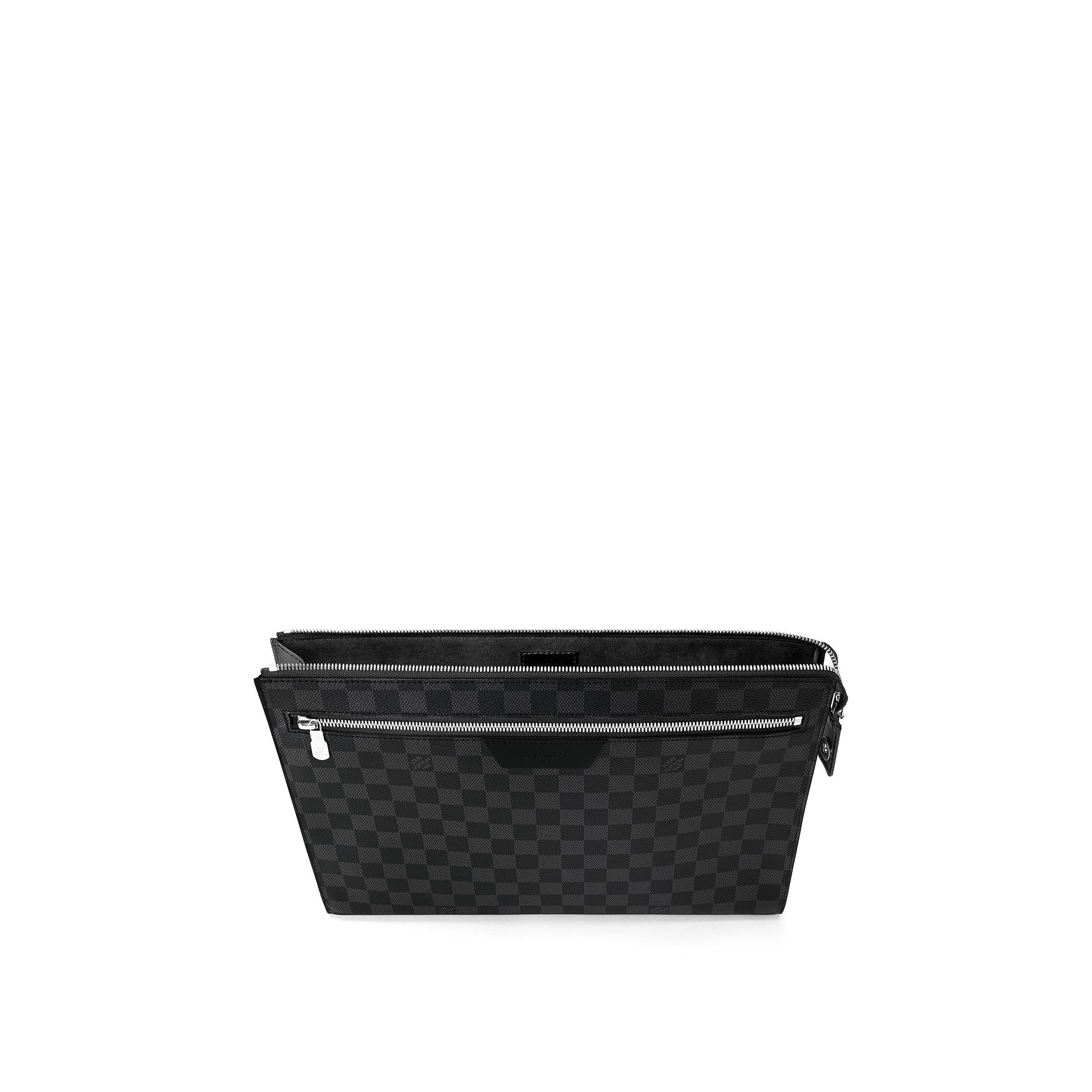Pochette 24H Tela Damier Graphite Uomo Viaggio Accessori da Viaggio | LOUIS VUITTON (Zoom prodotto)