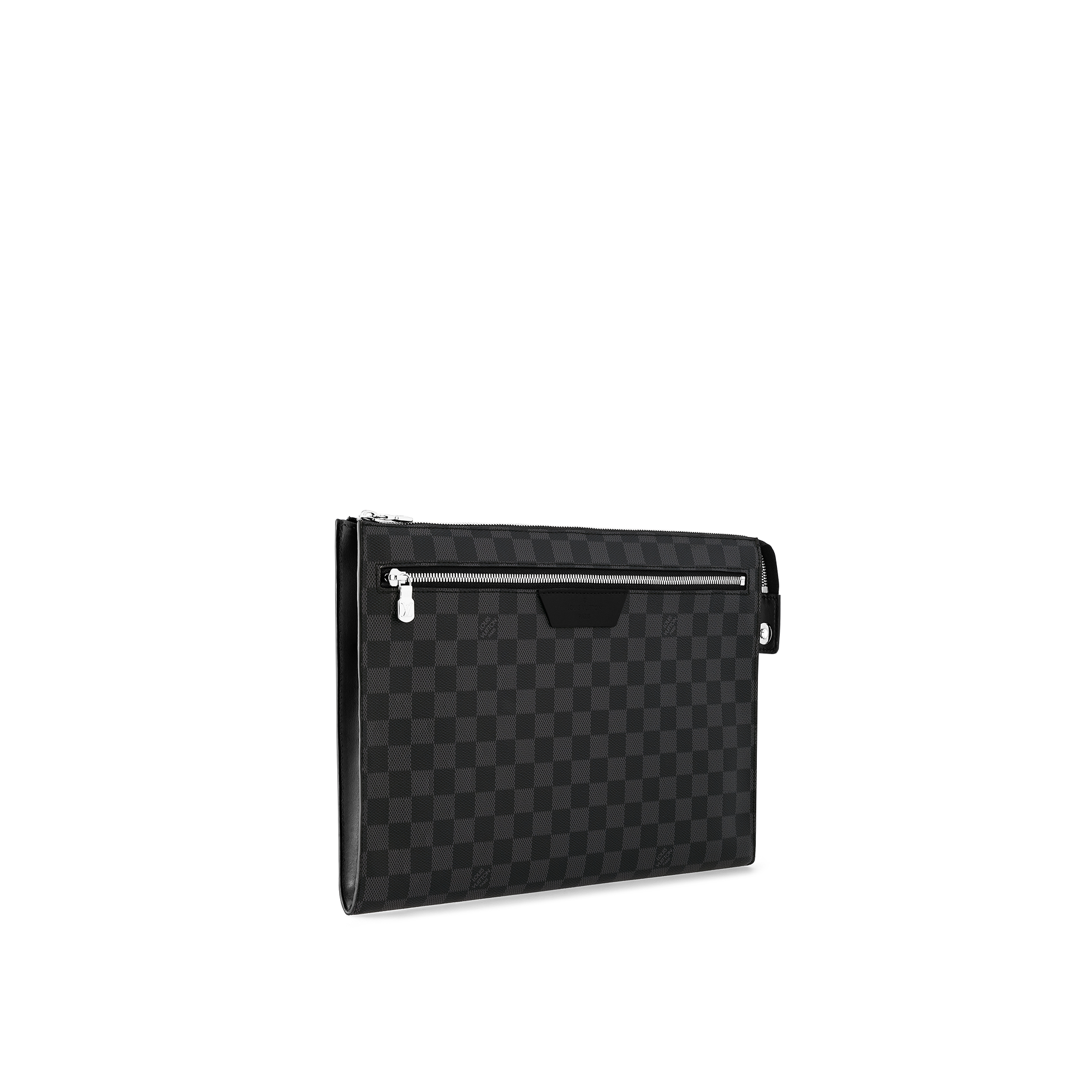 Pochette 24H Tela Damier Graphite Uomo Viaggio Accessori da Viaggio | LOUIS VUITTON (Zoom prodotto)