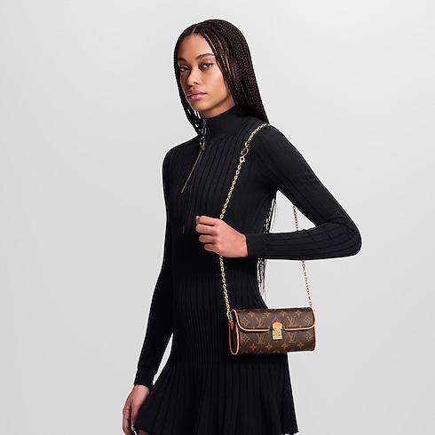 Pochette Camille Tela Monogram Donna Portafogli e Piccola Pelletteria Mini Borse | LOUIS VUITTON (Zoom prodotto)