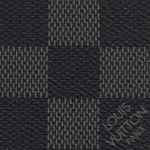 Pochette con catenella Tela Damier Graphite Super Lucky Day For Him } | LOUIS VUITTON (Zoom prodotto)