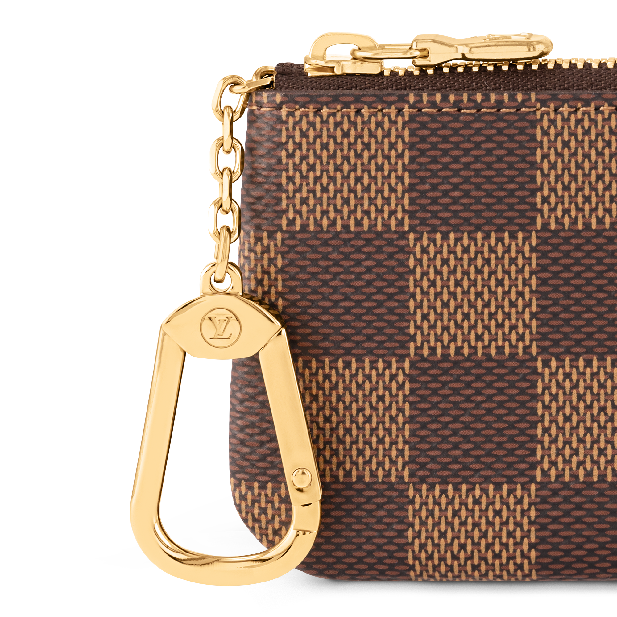 Pochette con catenella Tela Damier Ébène Donna Portafogli e Piccola Pelletteria Tutti i Portafogli e Piccola Pelletteria | LOUIS VUITTON (Zoom prodotto)