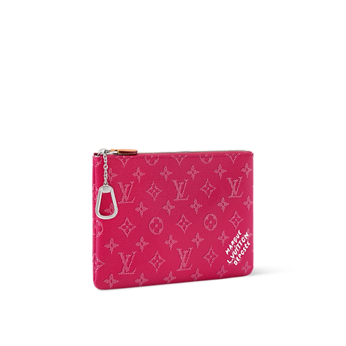 Pochette con catenella M Autres Toiles Monogram Donna Portafogli e Piccola Pelletteria Portacarte e Portachiavi | LOUIS VUITTON (Zoom prodotto)
