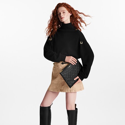 Pochette Daily Pelle Monogram Empreinte Donna Portafogli e Piccola Pelletteria Tutti i Portafogli e Piccola Pelletteria | LOUIS VUITTON (Zoom prodotto)