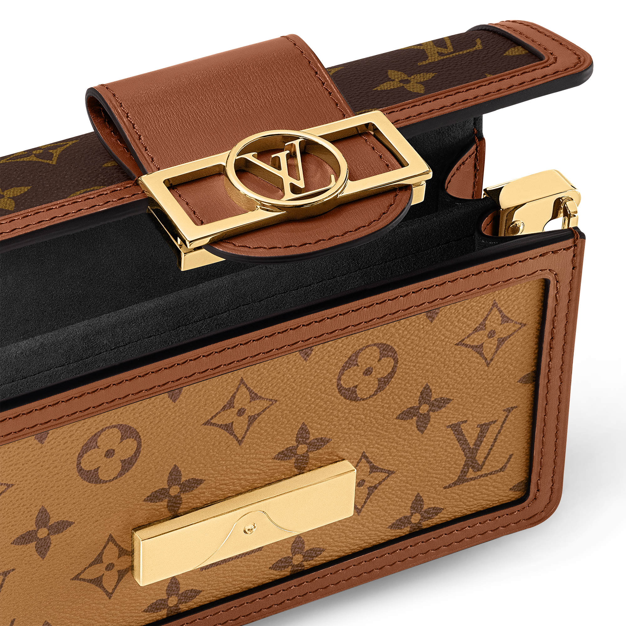 Pochette Dauphine East West Monogram Reverse Canvas Donna Borse da Donna Tutte le collezioni | LOUIS VUITTON (Zoom prodotto)