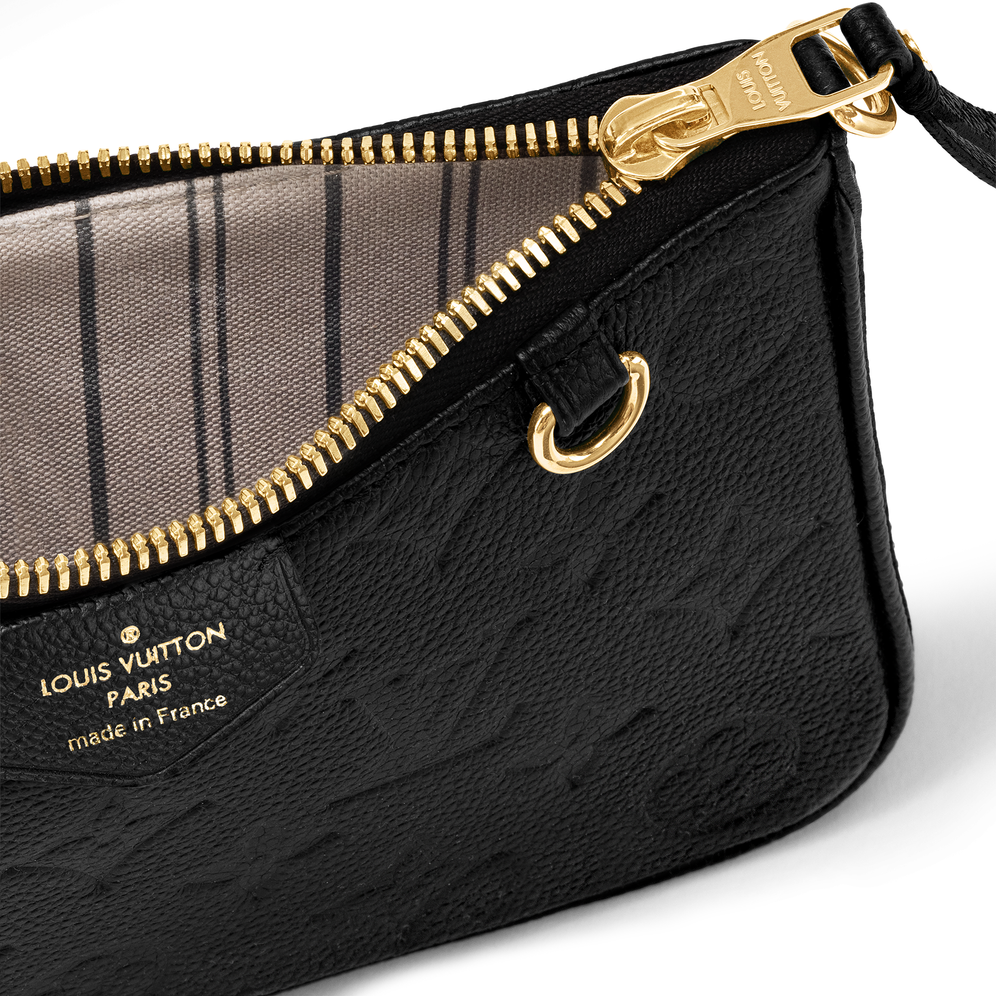 Pochette Easy Pouch On Strap Pelle Monogram Empreinte Donna Portafogli e Piccola Pelletteria Tutti i Portafogli e Piccola Pelletteria | LOUIS VUITTON (Zoom prodotto)