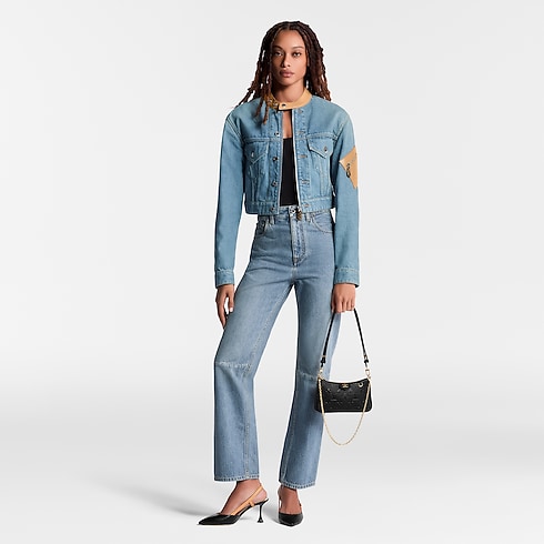 Pochette Easy Pouch On Strap Pelle Monogram Empreinte Donna Portafogli e Piccola Pelletteria Tutti i Portafogli e Piccola Pelletteria | LOUIS VUITTON (Zoom prodotto)