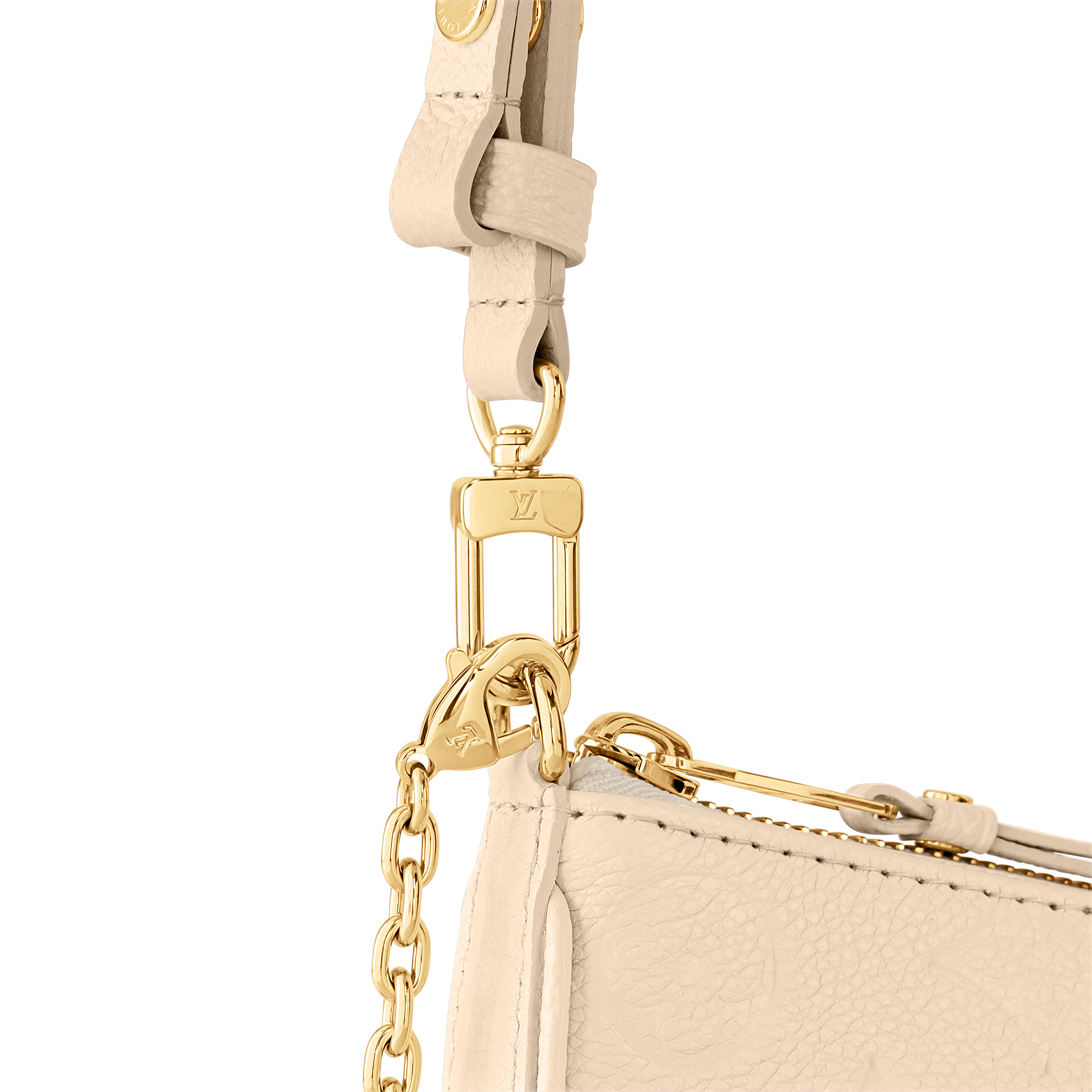 Pochette Easy Pouch On Strap Pelle Monogram Empreinte Donna Portafogli e Piccola Pelletteria Tutti i Portafogli e Piccola Pelletteria | LOUIS VUITTON (Zoom prodotto)