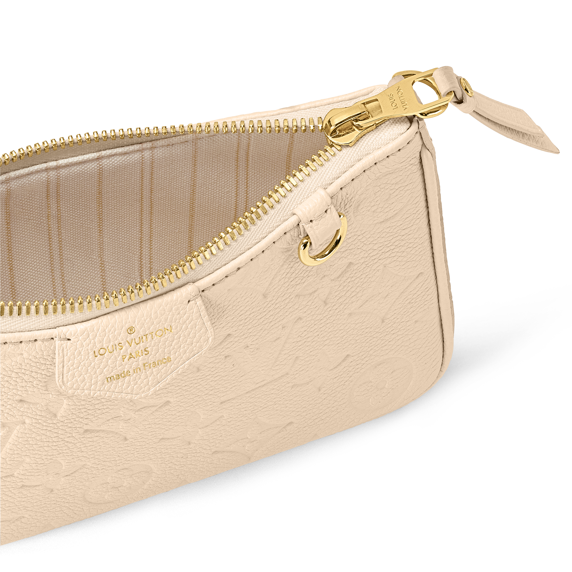 Pochette Easy Pouch On Strap Pelle Monogram Empreinte Donna Portafogli e Piccola Pelletteria Tutti i Portafogli e Piccola Pelletteria | LOUIS VUITTON (Zoom prodotto)