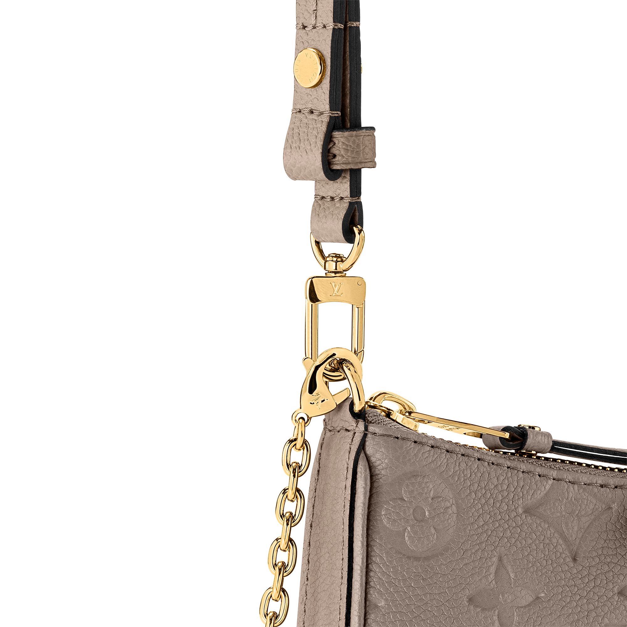 Pochette Easy Pouch On Strap Pelle Monogram Empreinte Donna Portafogli e Piccola Pelletteria Tutti i Portafogli e Piccola Pelletteria | LOUIS VUITTON (Zoom prodotto)