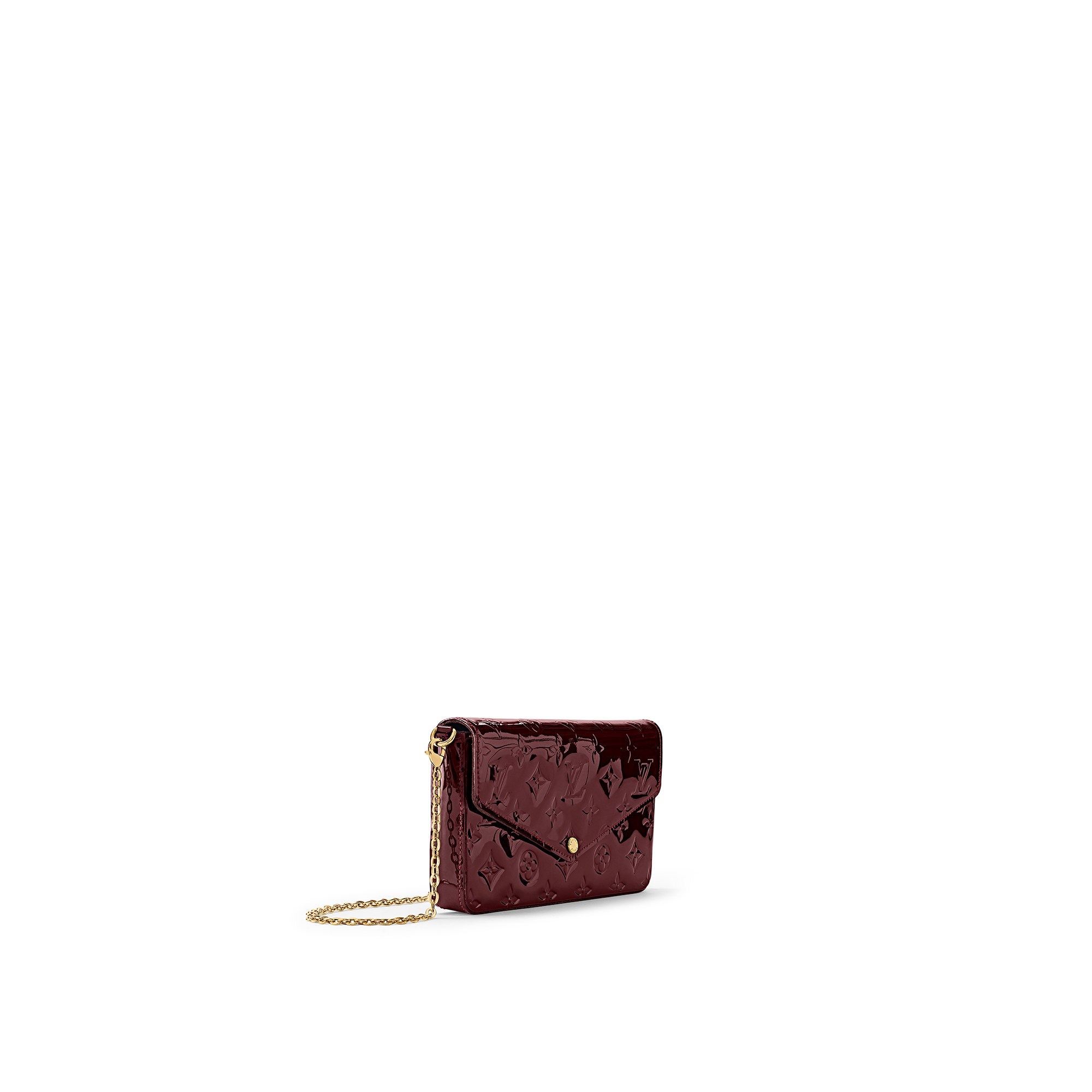 louis vuitton felicie pochette vernis