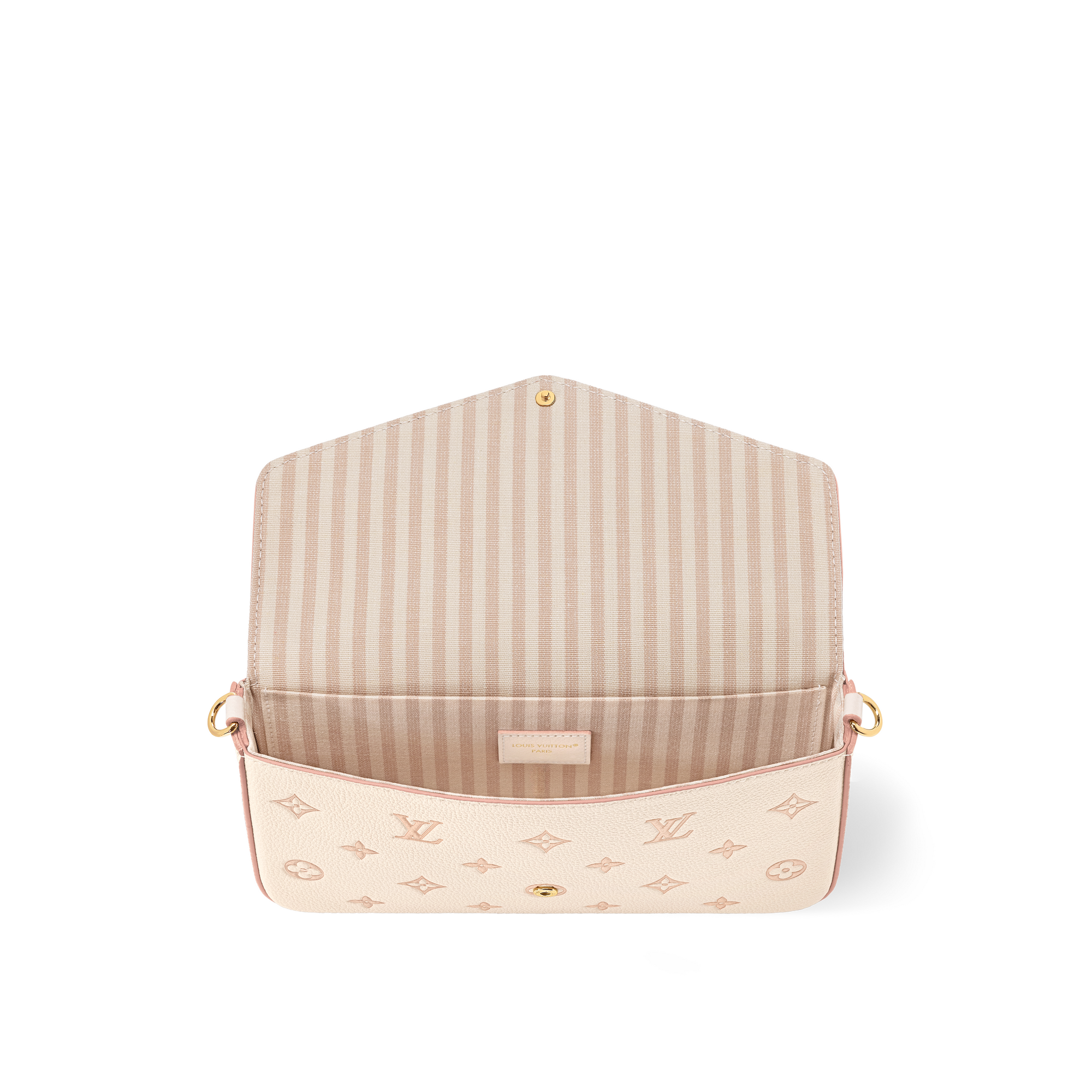 Pochette Félicie Pelle Monogram Empreinte Donna Portafogli e Piccola Pelletteria Mini Borse | LOUIS VUITTON (Zoom prodotto)