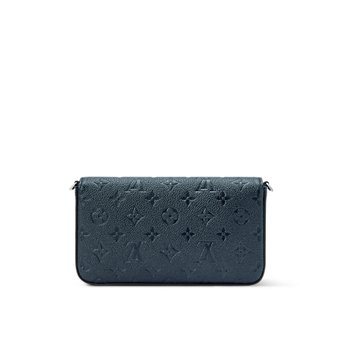 Pochette Félicie Pelle Monogram Empreinte Donna Portafogli e Piccola Pelletteria Mini Borse | LOUIS VUITTON (Zoom prodotto)