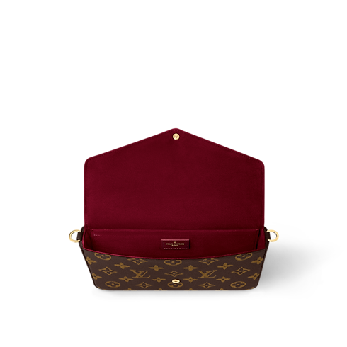 Pochette Félicie Tela Monogram Donna Borse da Donna Borse da donna | LOUIS VUITTON (Zoom prodotto)