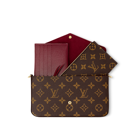 Pochette Félicie Tela Monogram Donna Borse da Donna Borse da donna | LOUIS VUITTON (Zoom prodotto)