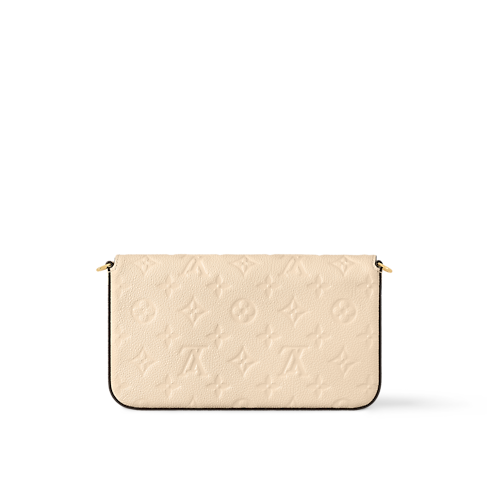 Pochette Félicie Pelle Monogram Empreinte Donna Portafogli e Piccola Pelletteria Mini Borse | LOUIS VUITTON (Zoom prodotto)