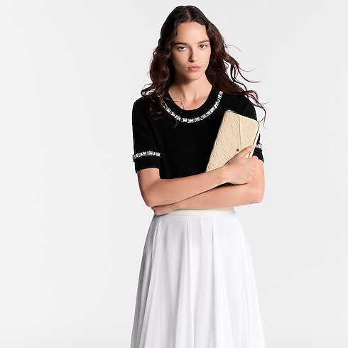 Pochette Félicie Pelle Monogram Empreinte Donna Portafogli e Piccola Pelletteria Mini Borse | LOUIS VUITTON (Zoom prodotto)