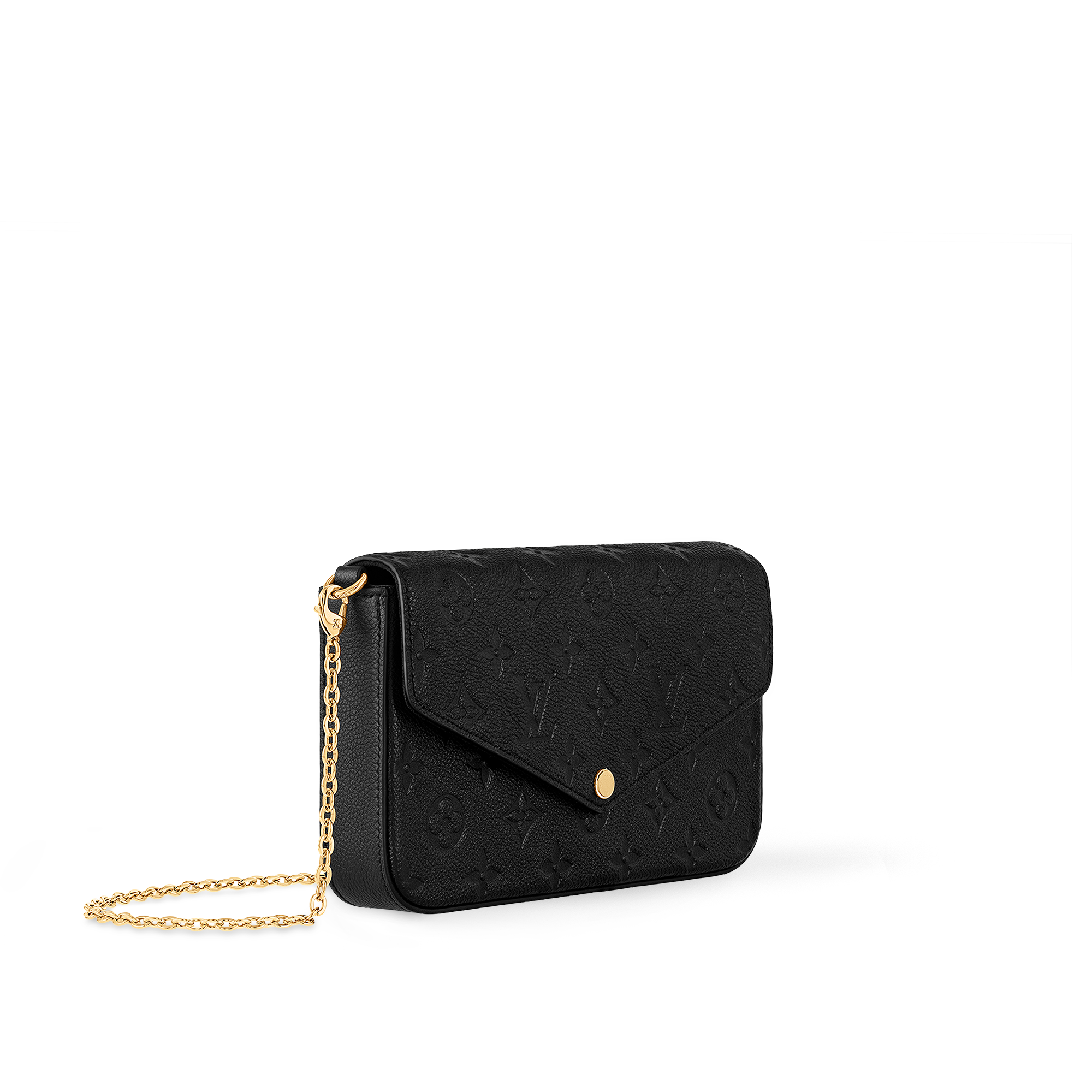 Pochette Félicie Pelle Monogram Empreinte Donna Portafogli e Piccola Pelletteria Mini Borse | LOUIS VUITTON (Zoom prodotto)
