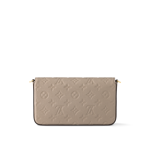 Pochette Félicie Pelle Monogram Empreinte Donna Portafogli e Piccola Pelletteria Mini Borse | LOUIS VUITTON (Zoom prodotto)
