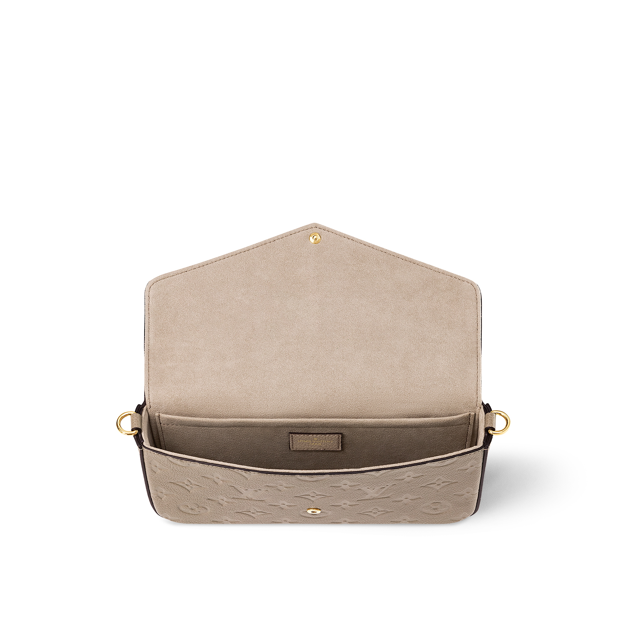 Pochette Félicie Pelle Monogram Empreinte Donna Portafogli e Piccola Pelletteria Mini Borse | LOUIS VUITTON (Zoom prodotto)