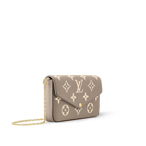 Pochette Félicie Pelle Monogram Empreinte Donna Portafogli e Piccola Pelletteria Tutti i Portafogli e Piccola Pelletteria | LOUIS VUITTON (Zoom prodotto)