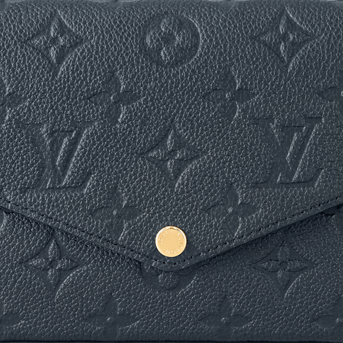 Pochette Félicie Pelle Monogram Empreinte Donna Portafogli e Piccola Pelletteria Mini Borse | LOUIS VUITTON (Zoom prodotto)
