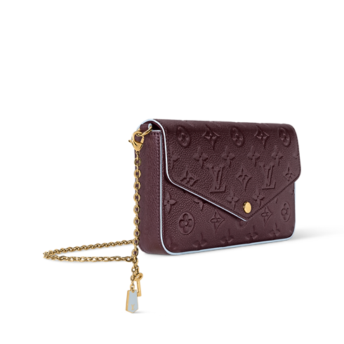 Pochette Félicie GM Pelle Monogram Empreinte Donna Borse da Donna Borse da donna | LOUIS VUITTON (Zoom prodotto)