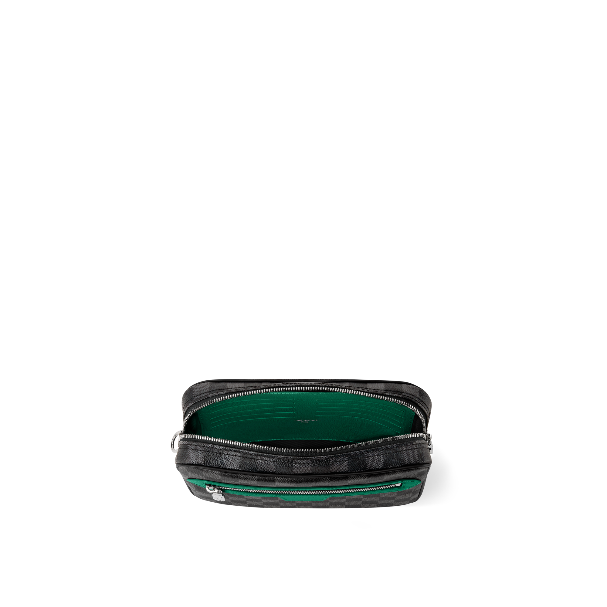 Pochette Kasai Tela Damier Graphite Uomo Portafogli e Piccola Pelletteria Pochette | LOUIS VUITTON (Zoom prodotto)