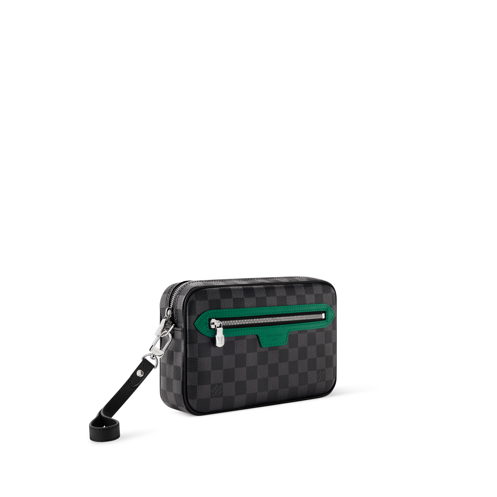 Pochette Kasai Tela Damier Graphite Uomo Portafogli e Piccola Pelletteria Pochette | LOUIS VUITTON (Zoom prodotto)