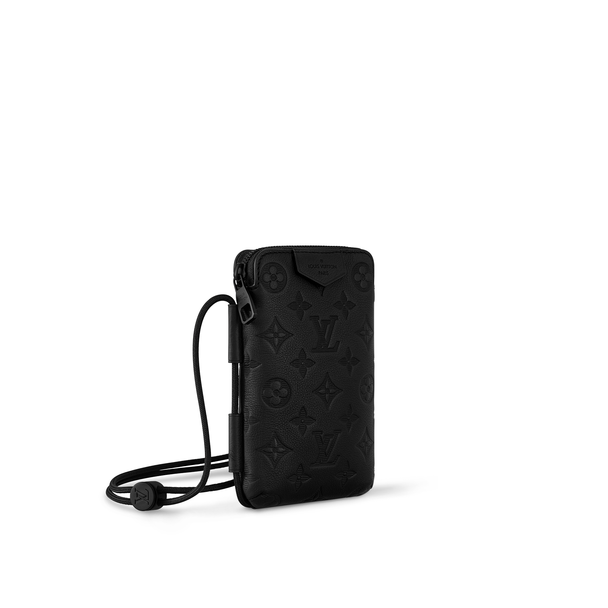 Pochette Lace Up Monogram Shadow Uomo Borse da Uomo Tutte le collezioni | LOUIS VUITTON (Zoom prodotto)