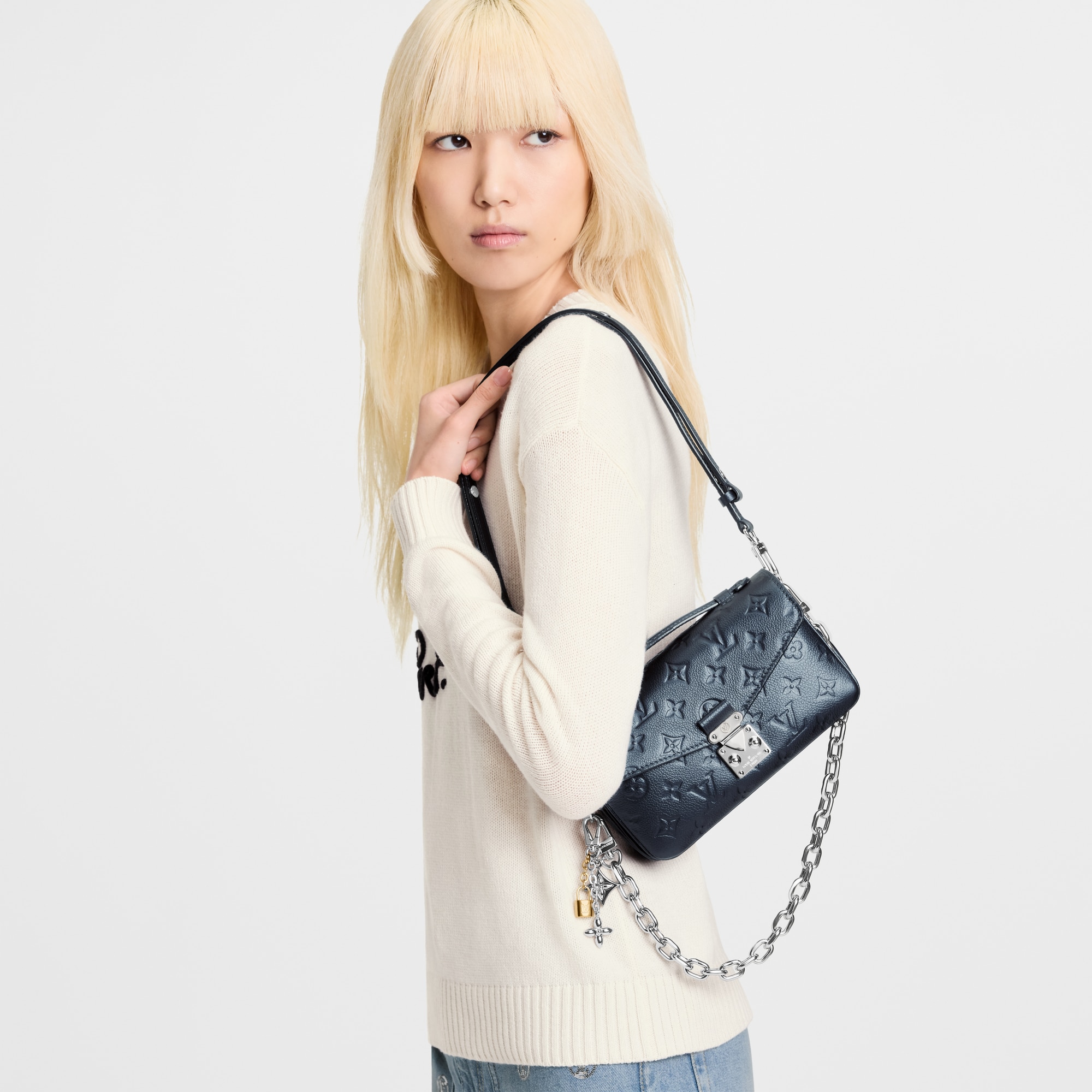 Pochette Métis East West Pelle Monogram Empreinte Donna Borse da Donna Borse da donna | LOUIS VUITTON (Zoom prodotto)