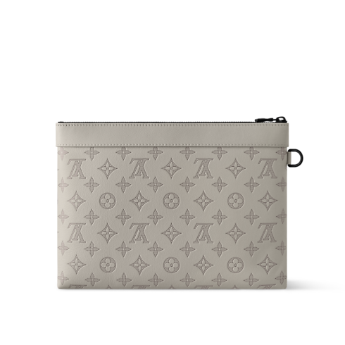Pochette To-Go Pelletteria Monogram Shadow Uomo Portafogli e Piccola Pelletteria Pochette | LOUIS VUITTON (Zoom prodotto)