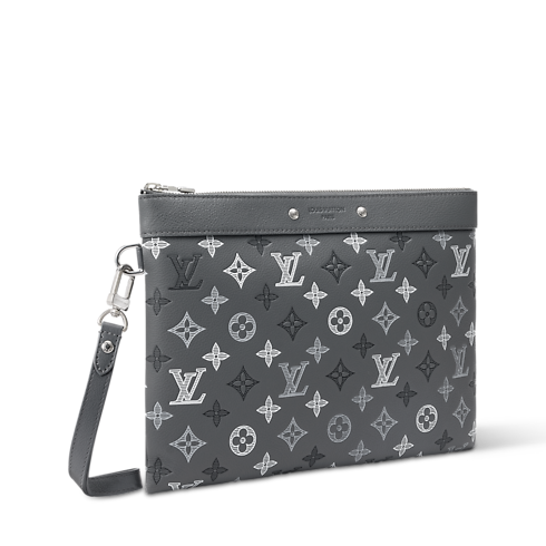 Pochette To-Go Monogram Shadow Uomo Portafogli e Piccola Pelletteria Tutti i Portafogli e Piccola Pelletteria | LOUIS VUITTON (Zoom prodotto)