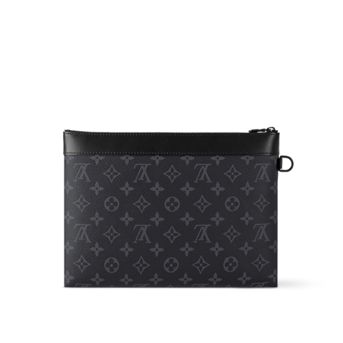 Pochette To-Go Monogram Eclipse Uomo Viaggio Accessori da Viaggio | LOUIS VUITTON (Zoom prodotto)