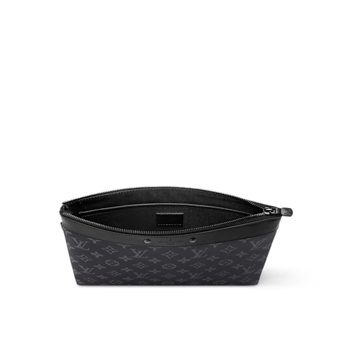 Pochette To-Go Monogram Eclipse Uomo Viaggio Accessori da Viaggio | LOUIS VUITTON (Zoom prodotto)