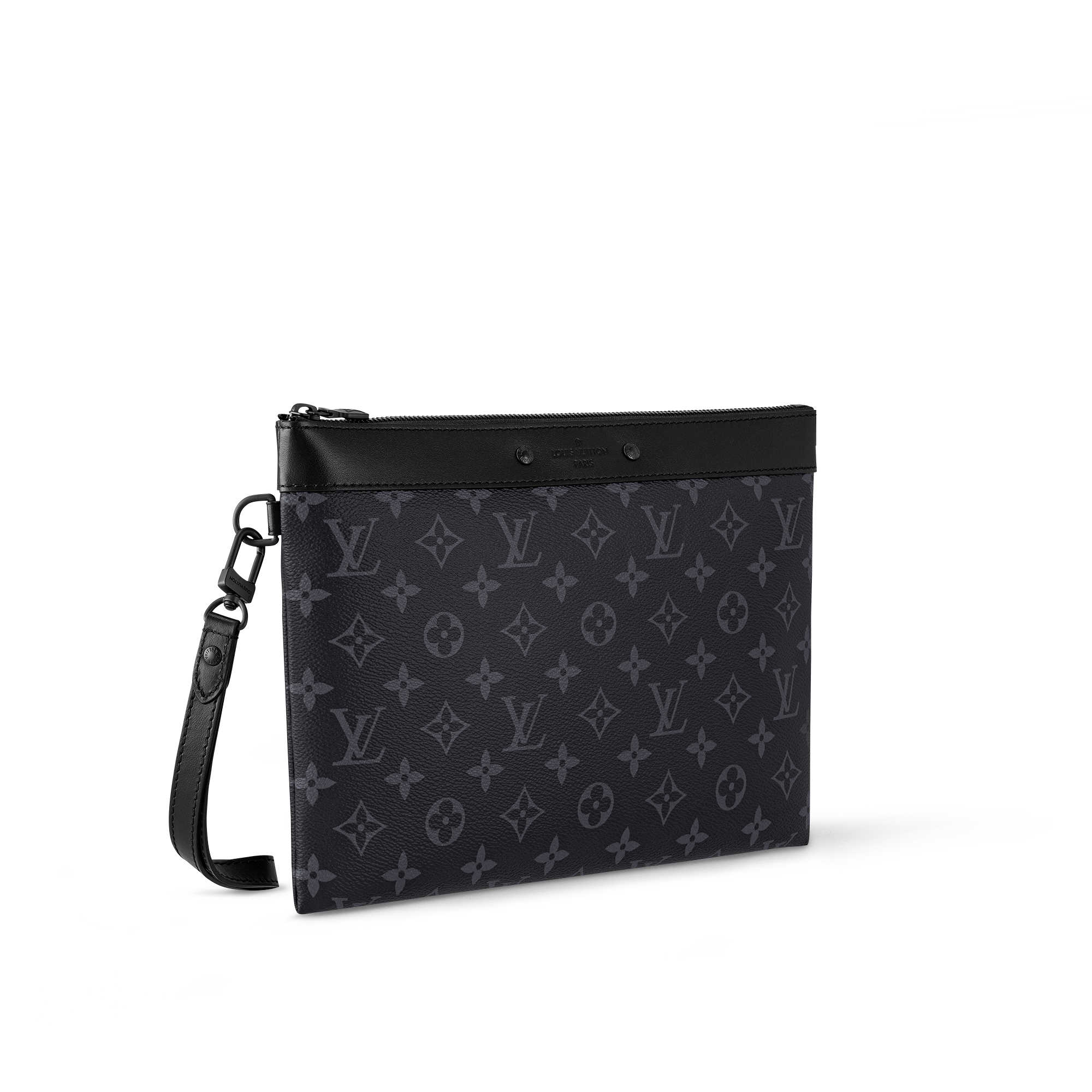 Pochette To-Go Monogram Eclipse Uomo Viaggio Accessori da Viaggio | LOUIS VUITTON (Zoom prodotto)