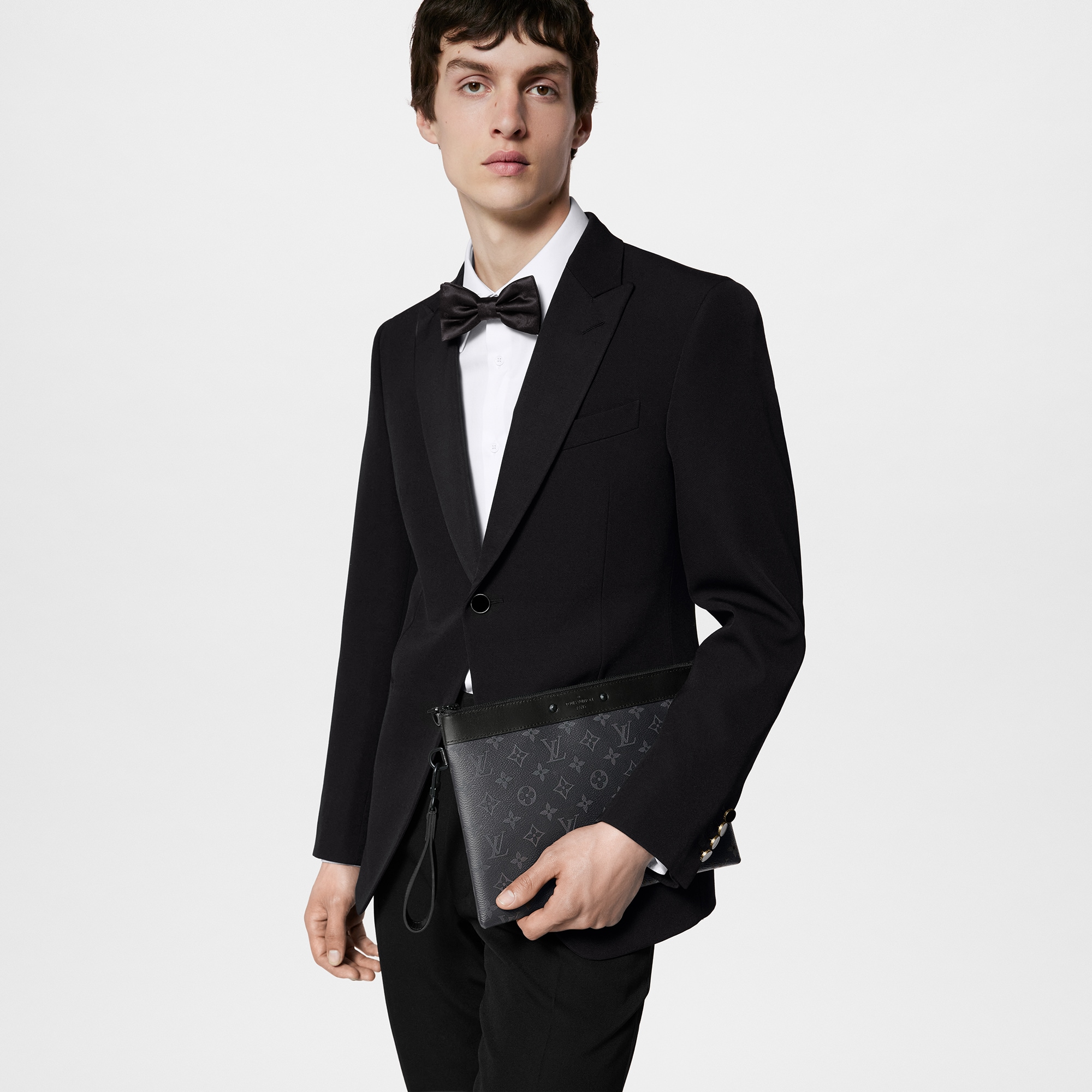 Pochette To-Go Monogram Eclipse Uomo Viaggio Accessori da Viaggio | LOUIS VUITTON (Zoom prodotto)
