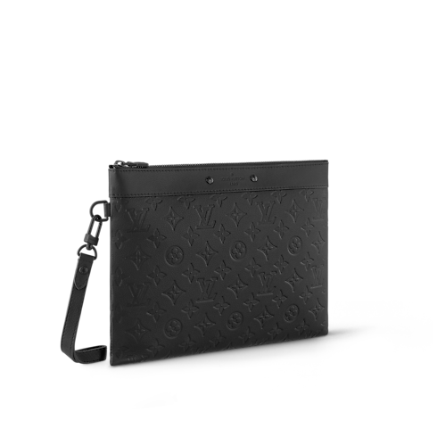 Pochette To-Go Monogram Shadow Uomo Discontinued Product Obs 13 | LOUIS VUITTON (Zoom prodotto)