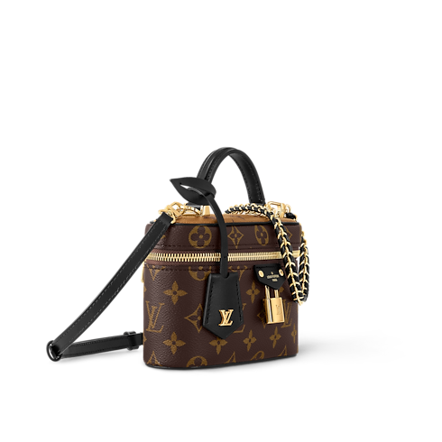 Pochette Vanity con catenella Monogram Reverse Canvas Donna Portafogli e Piccola Pelletteria Mini Borse | LOUIS VUITTON (Zoom prodotto)