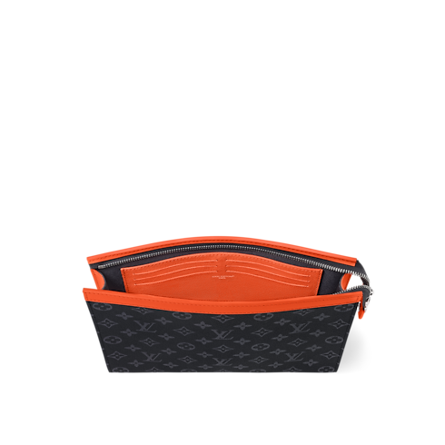 Pochette Voyage MM Monogram Eclipse Uomo Portafogli e Piccola Pelletteria Pochette | LOUIS VUITTON (Zoom prodotto)