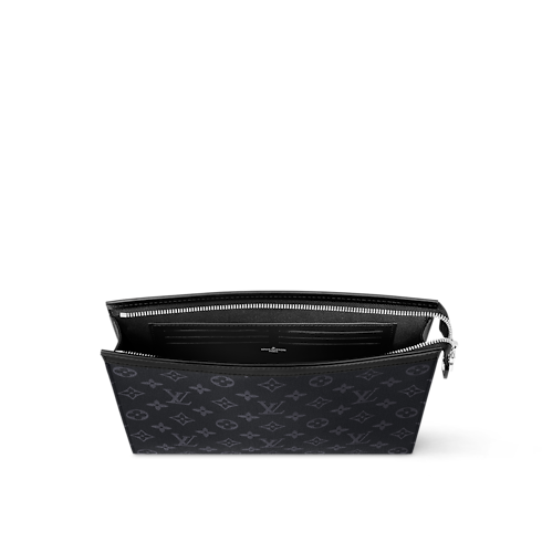 Pochette Voyage MM Monogram Eclipse Uomo Portafogli e Piccola Pelletteria Tutti i Portafogli e Piccola Pelletteria | LOUIS VUITTON (Zoom prodotto)