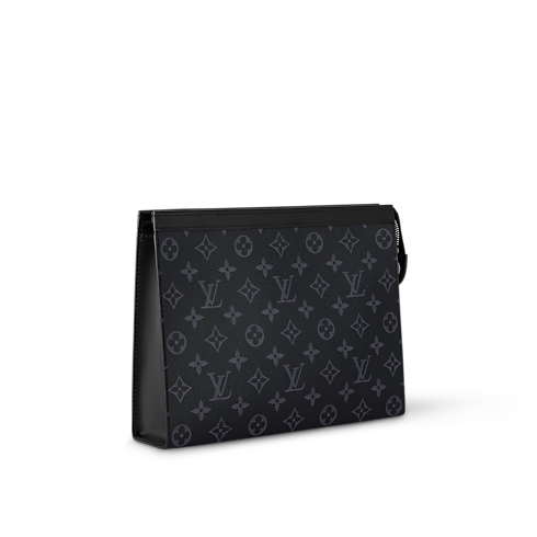 Pochette Voyage MM Monogram Eclipse Uomo Portafogli e Piccola Pelletteria Tutti i Portafogli e Piccola Pelletteria | LOUIS VUITTON (Zoom prodotto)