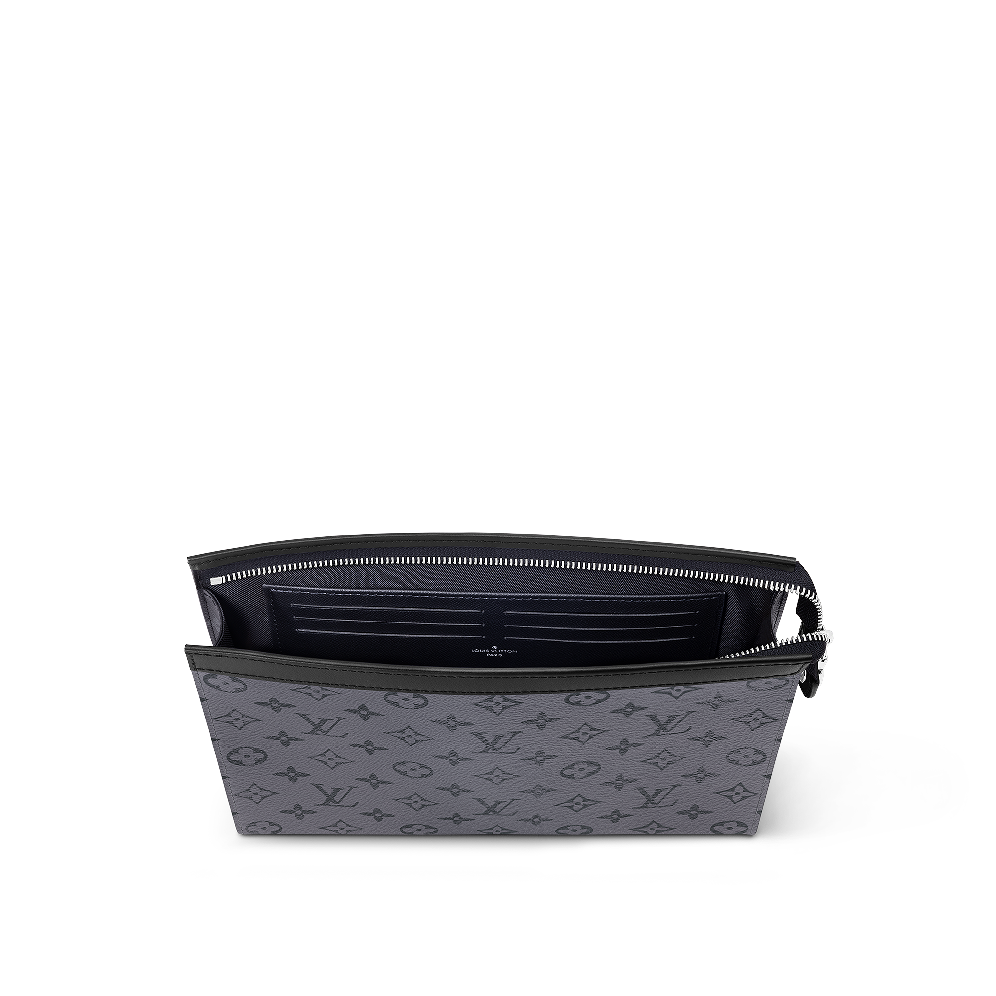 Pochette Voyage MM Monogram Eclipse Uomo Portafogli e Piccola Pelletteria Tutti i Portafogli e Piccola Pelletteria | LOUIS VUITTON (Zoom prodotto)