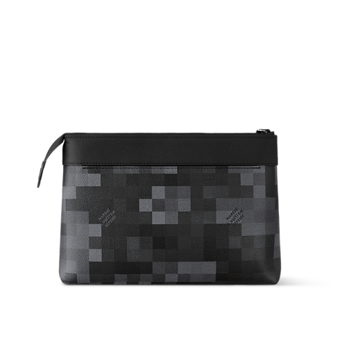 Pochette Voyage Souple Damoflage Uomo Portafogli e Piccola Pelletteria Pochette | LOUIS VUITTON (Zoom prodotto)