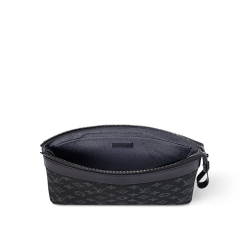 Pochette Voyage Souple Monogram Eclipse Novità Per gli uomini New Formal | LOUIS VUITTON (Zoom prodotto)