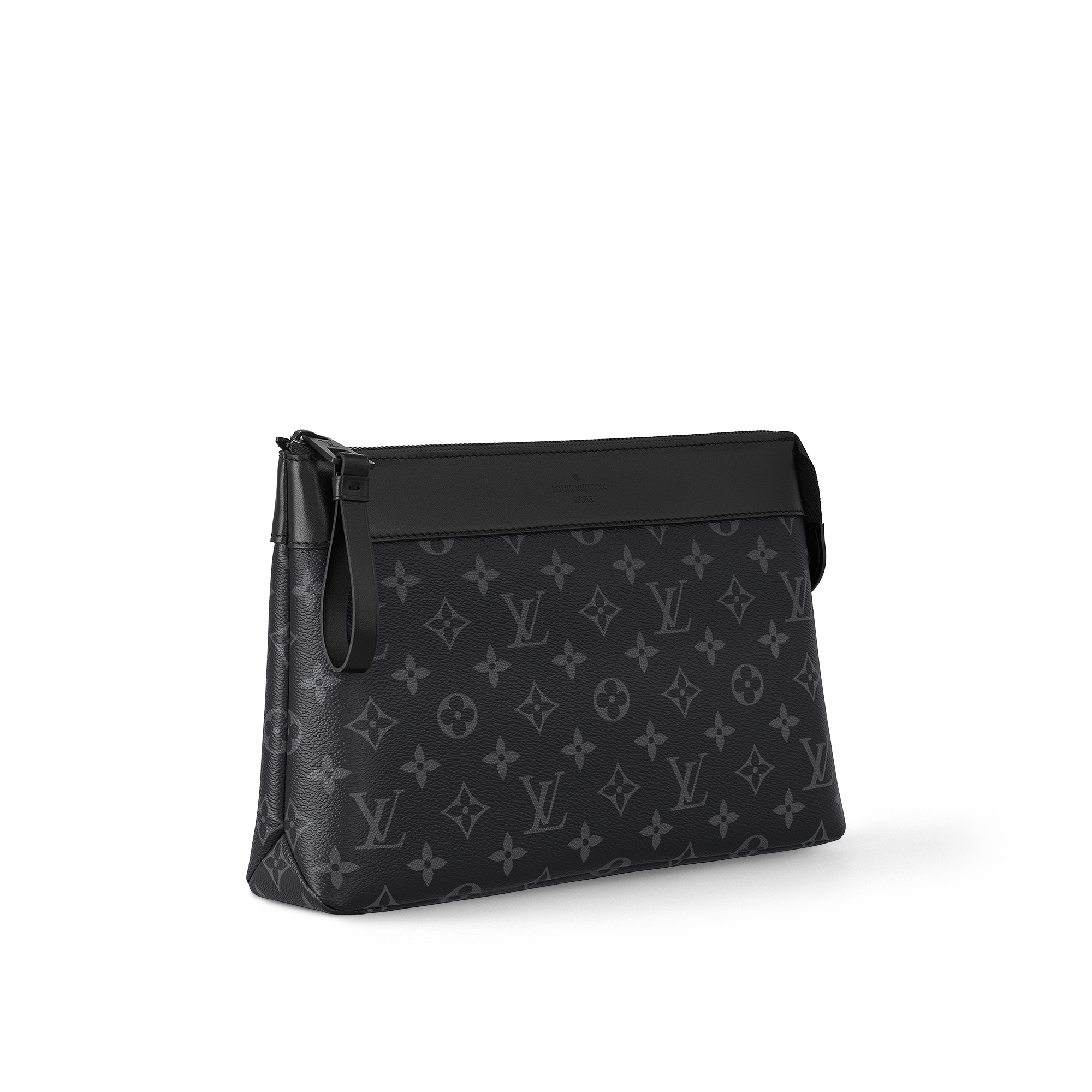 Pochette Voyage Souple Monogram Eclipse Uomo Portafogli e Piccola Pelletteria Pochette | LOUIS VUITTON (Zoom prodotto)