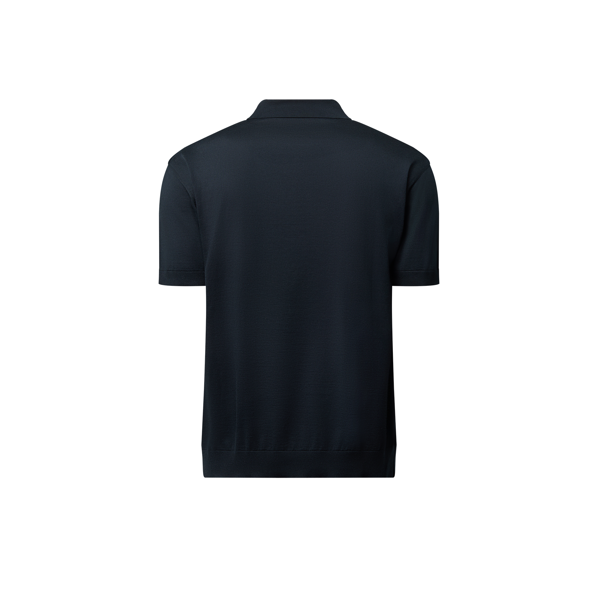 Polo a maniche corte in misto cotone e seta  Uomo Abbigliamento Camicie | LOUIS VUITTON (Zoom prodotto)
