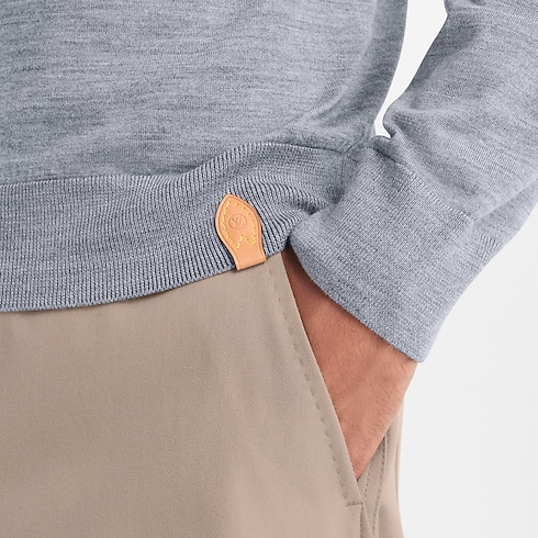 Polo a maniche lunghe in lana, seta e cachemire Uomo Abbigliamento Tutti i Capi di Abbigliamento | LOUIS VUITTON (Zoom prodotto)