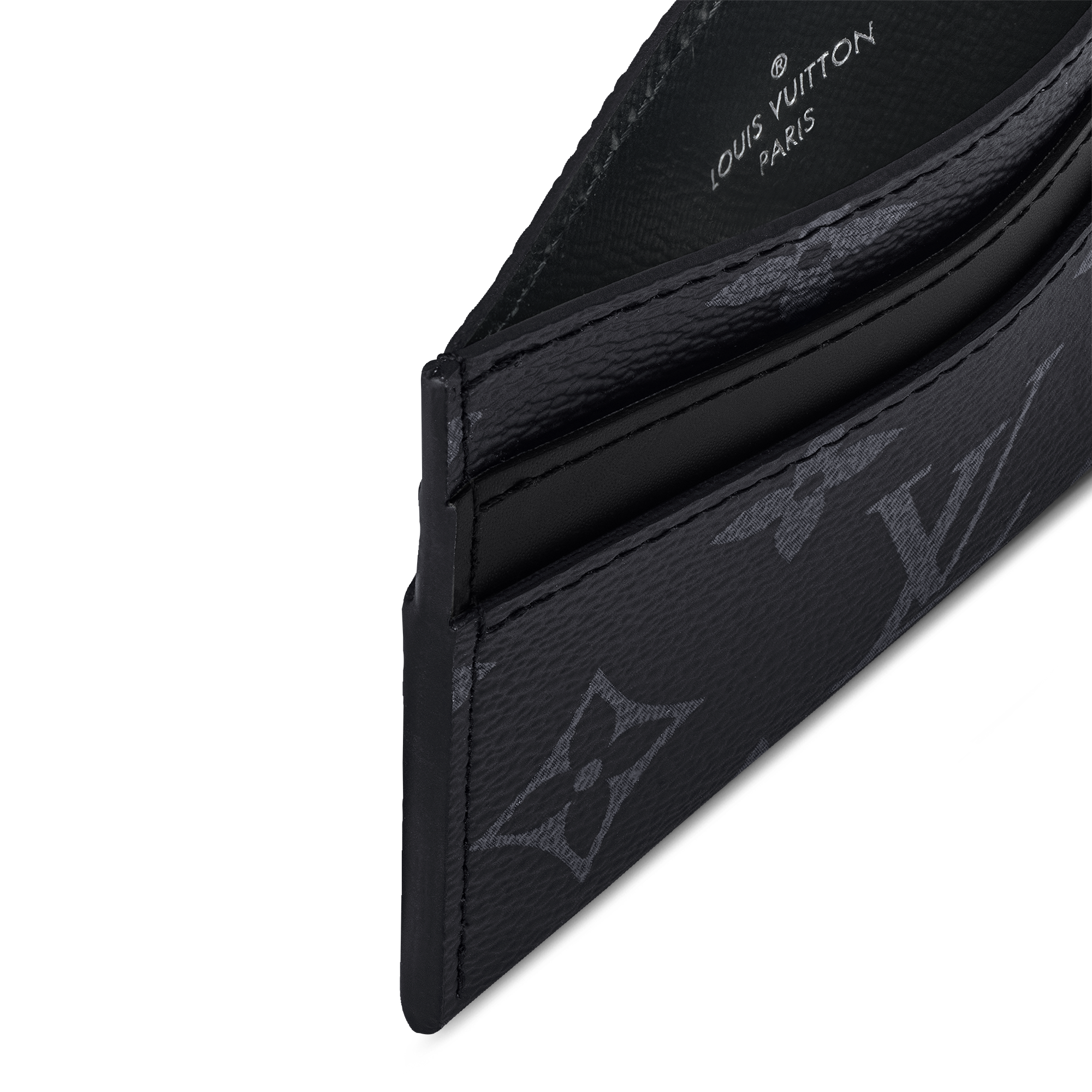 Porta carte di credito Monogram Eclipse Regali Family Month Gift Guide } | LOUIS VUITTON (Zoom prodotto)