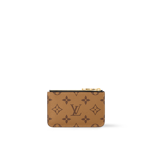 Porta carte di credito Romy Monogram Reverse Canvas Donna Portafogli e Piccola Pelletteria Portacarte e Portachiavi | LOUIS VUITTON (Zoom prodotto)